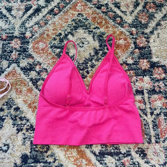 Hot Pink Bralette Top - Picture 3 of 3